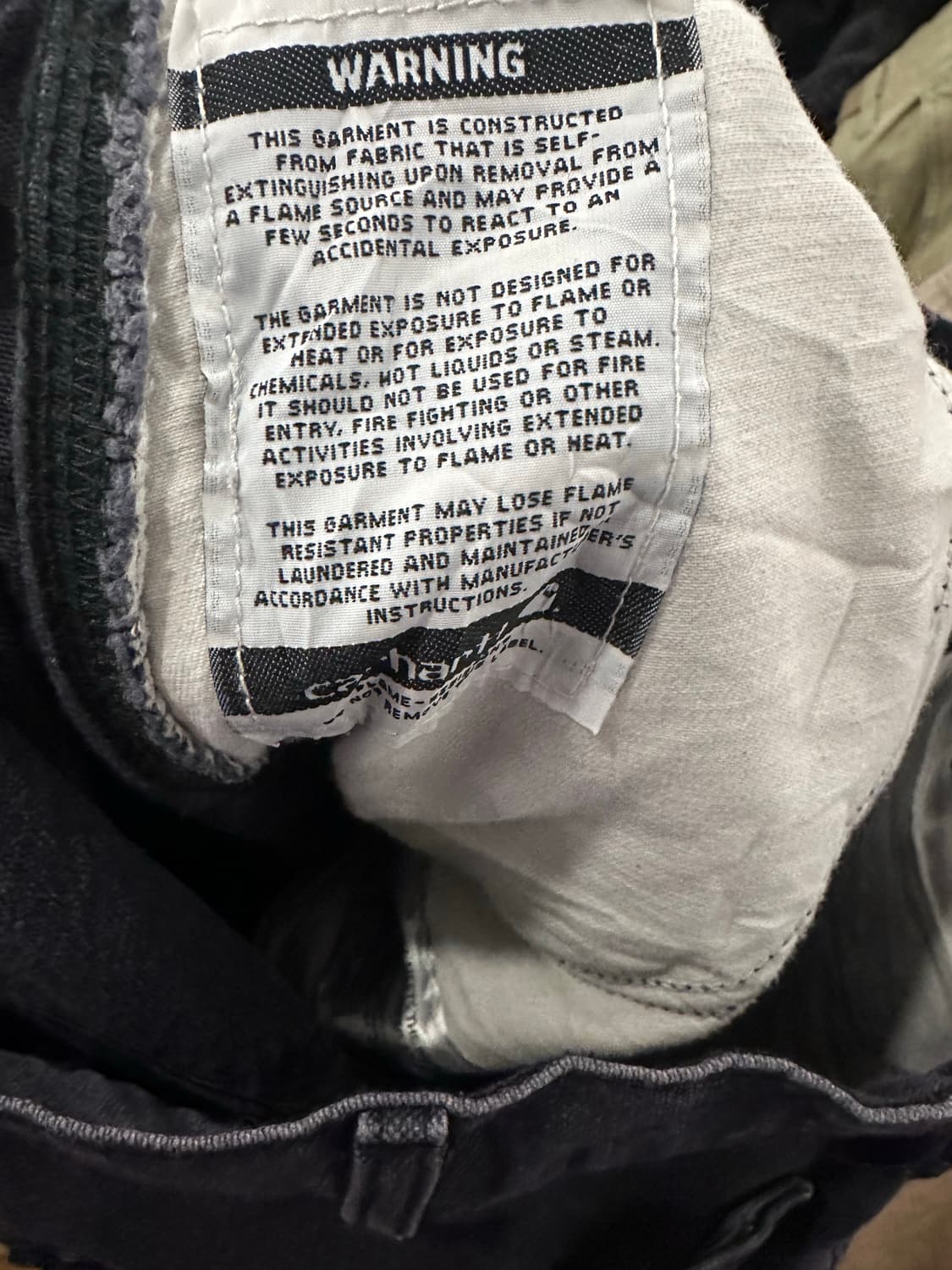 34)칼하트FR 싱글니 팬츠 상품이미지5