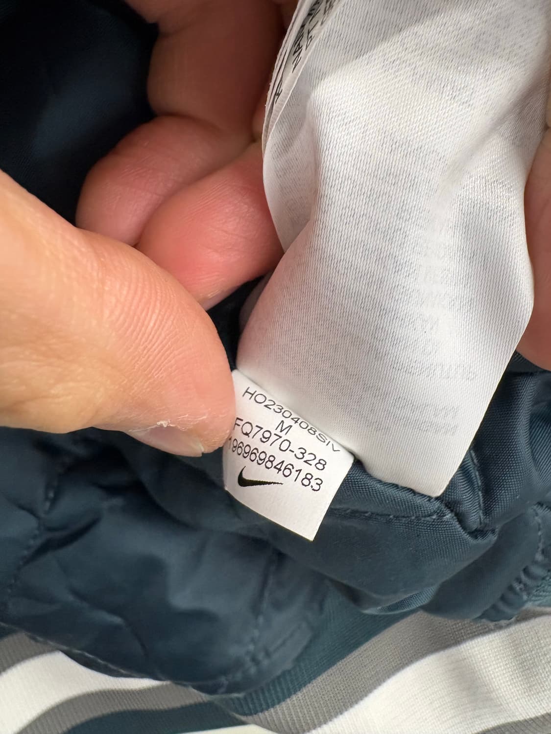 나이키 사틴 루즈핏 빅로고 바시티 자켓 상품이미지10