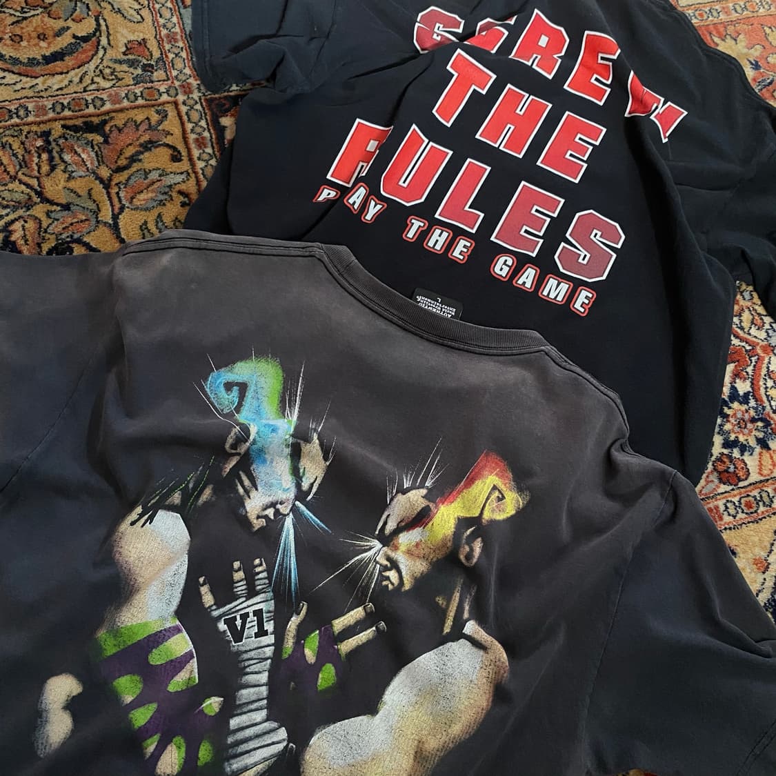 🌊Triple H “Screw the rules" Tee 상품이미지7