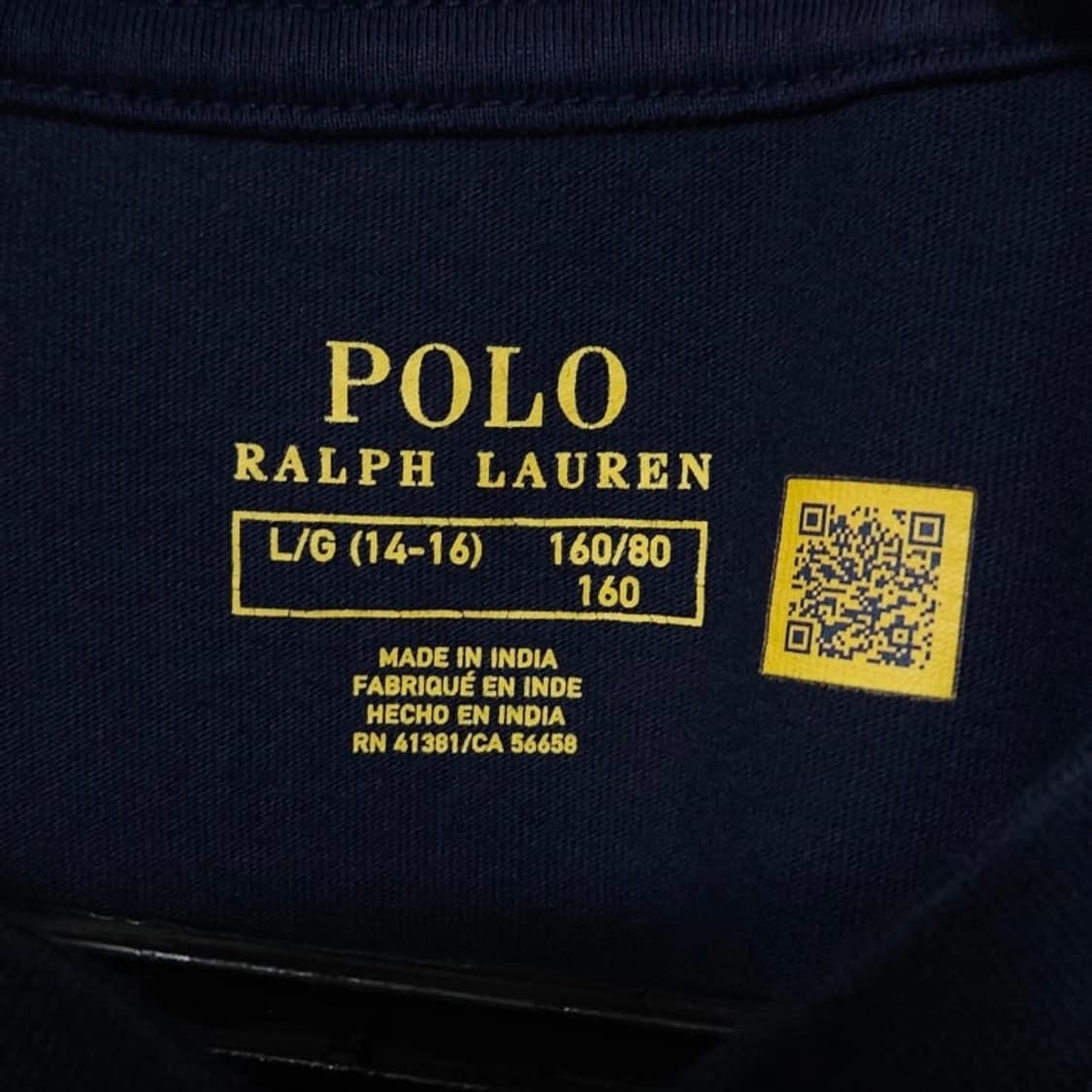 여성44~55 POLO 폴로 랄프로렌 반팔 티셔츠 네이비 상품이미지3