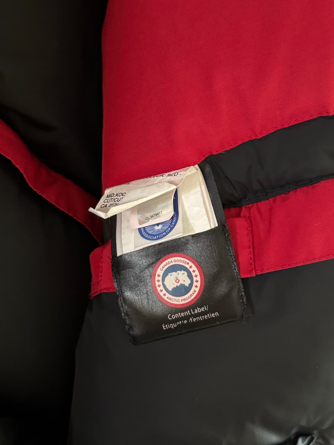 [OS] 캐나다구스x베트멍 스노우만트라 레드 상품이미지7