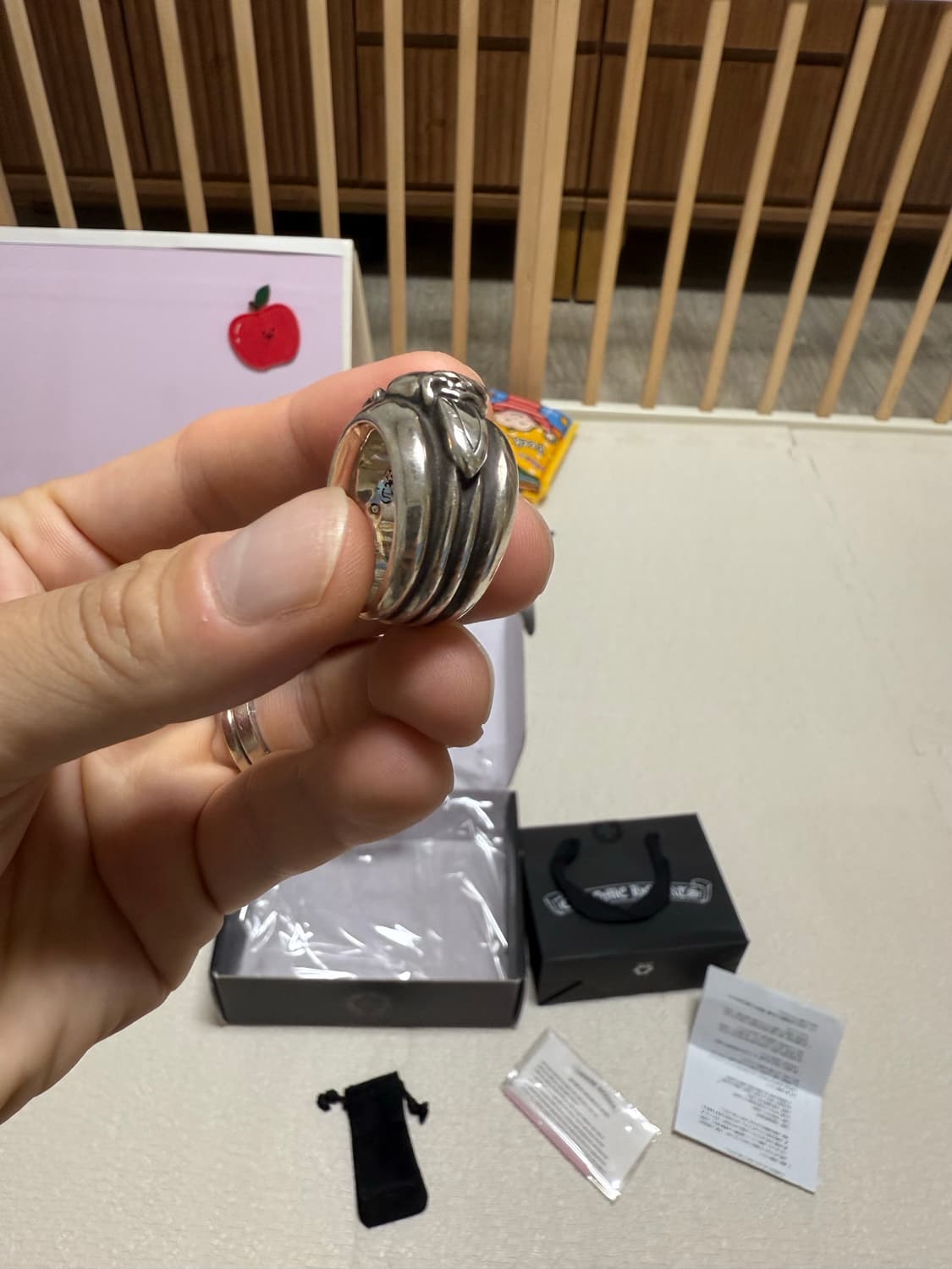 크롬하츠 하트대거링 US 9호(KS 19호) 판매 상품이미지3