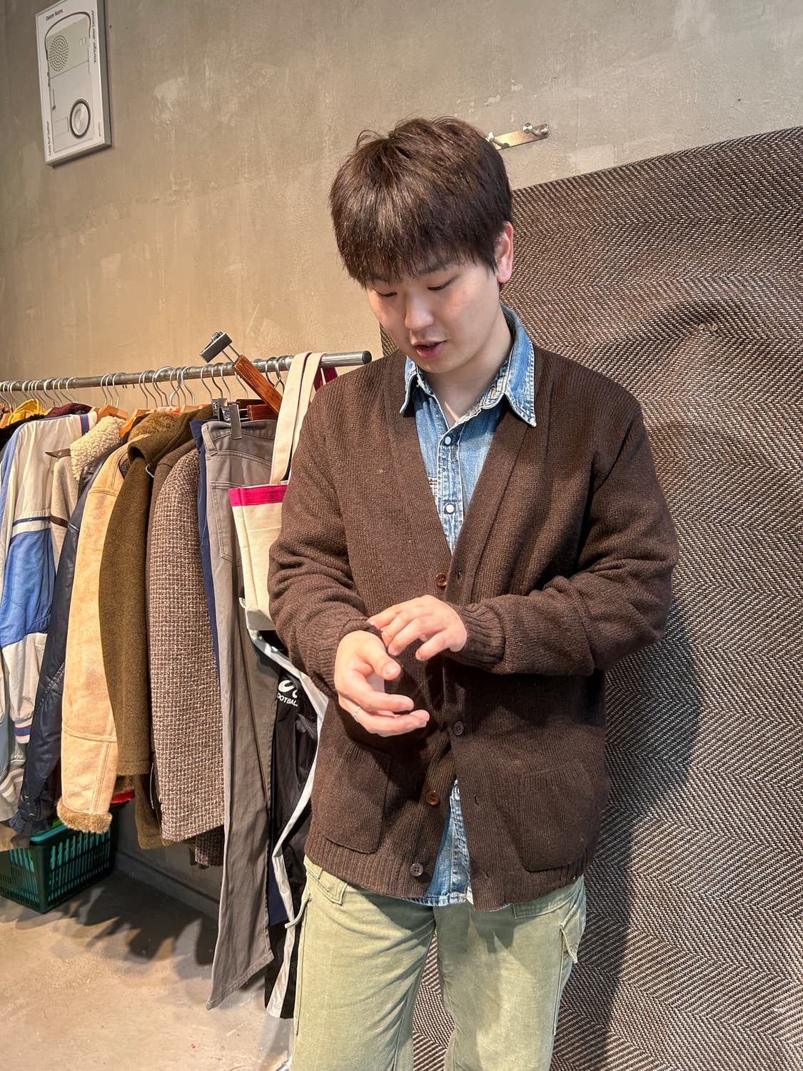 Jantzen가디건 made in U.S.A 상품이미지3