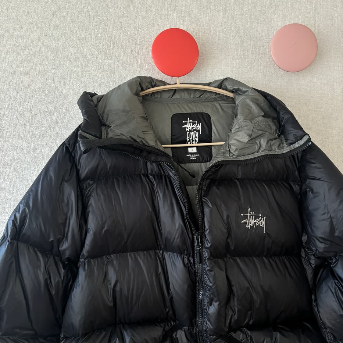 stussy down parka 스투시 립스탑 패딩 상품이미지3
