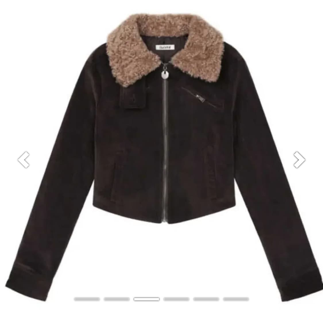 비데블 골덴 퍼자켓 브라운 (카리나 착용)  원가 16인데개꿀매라농ㅋㅋ! 상품이미지2