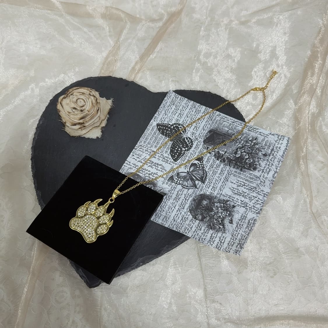 빈티지 강아지 발톱 목걸이 상품이미지2