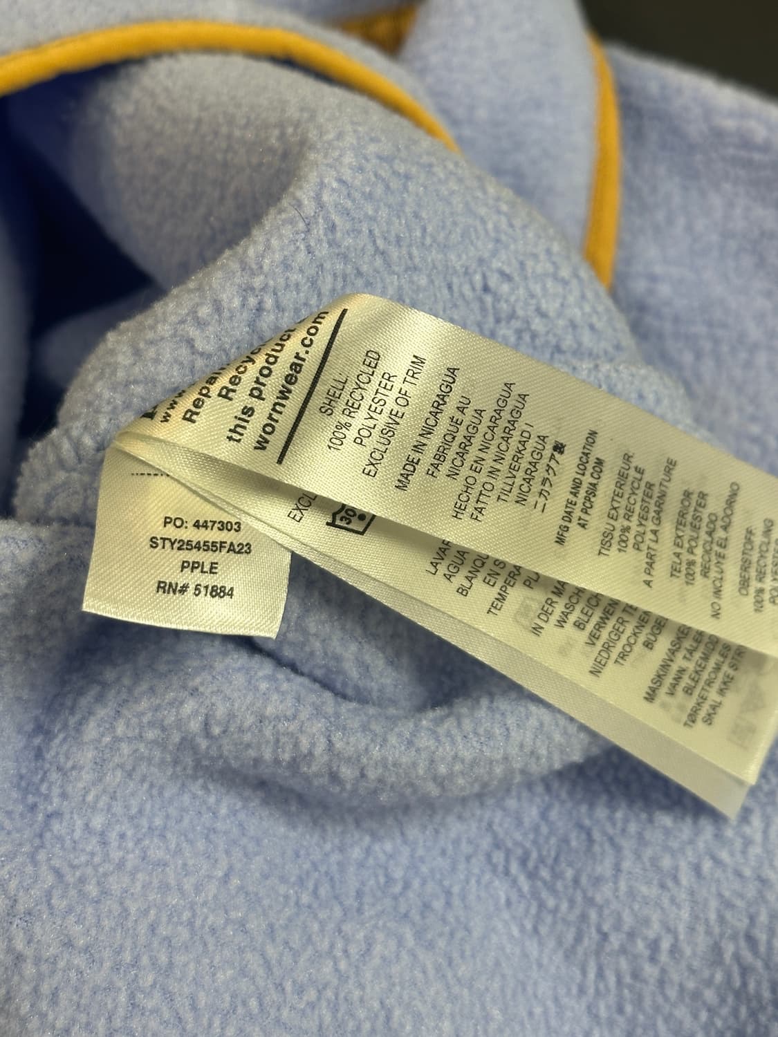 파타고니아 신칠라 페리윙클 m 상품이미지9