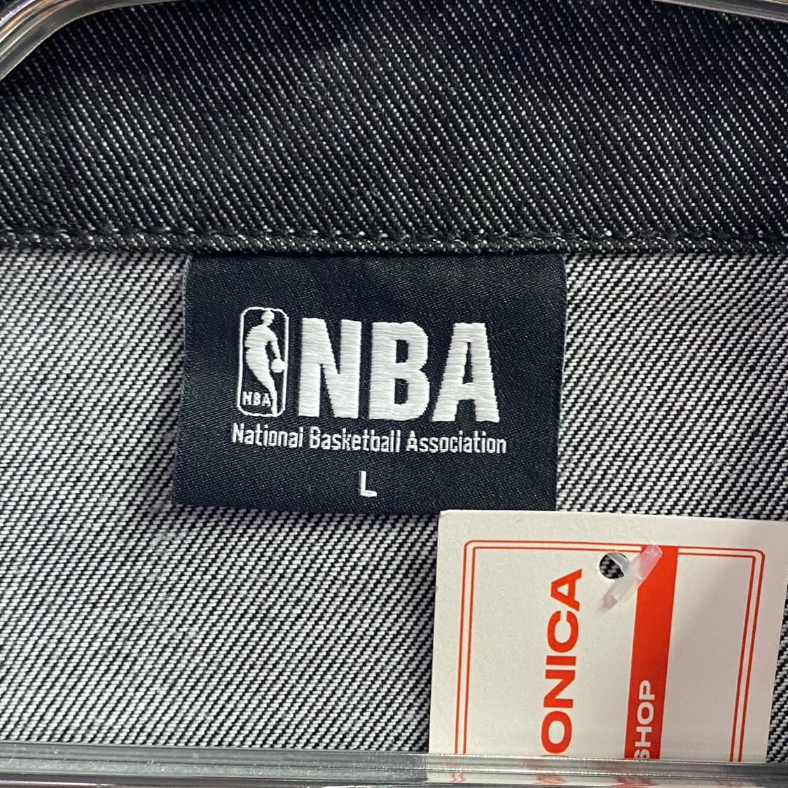 NBA 시카고 불스 빅로고 데님 자켓 B3003 상품이미지4