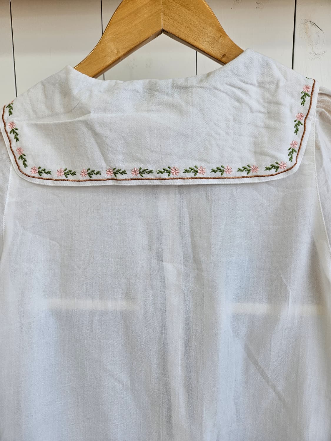 세일러카라 리본 블라우스 상품이미지5