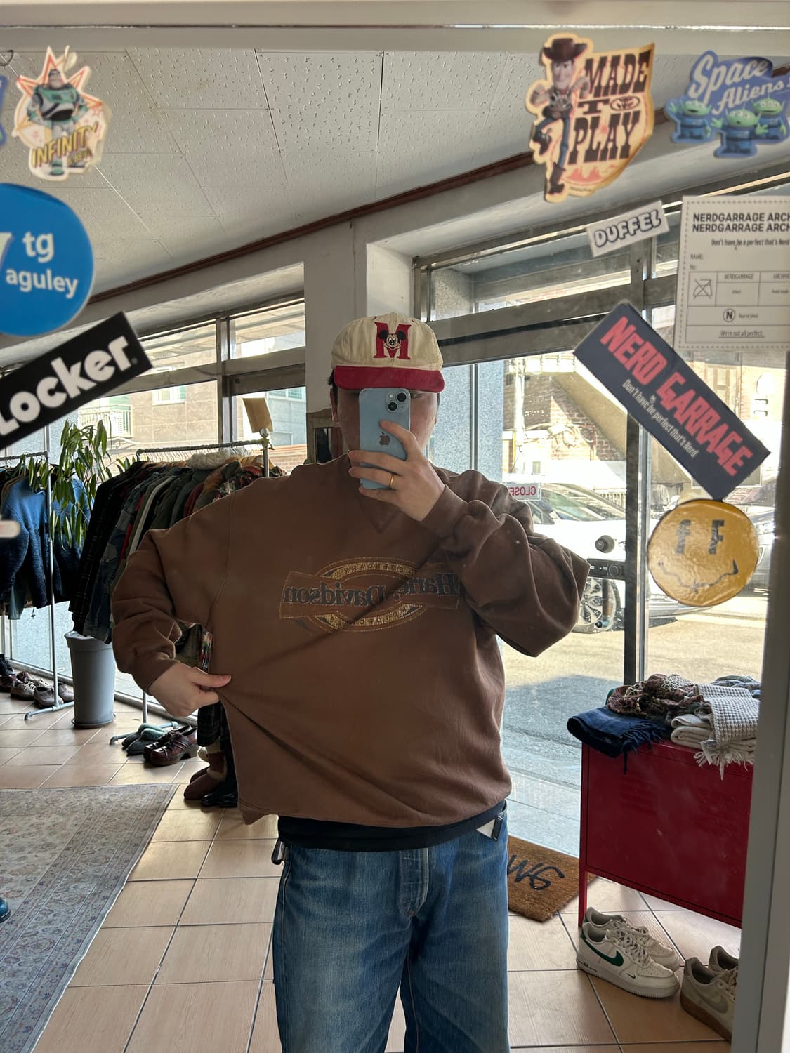 00‘s 할리데이비슨 스웻셔츠 상품이미지8