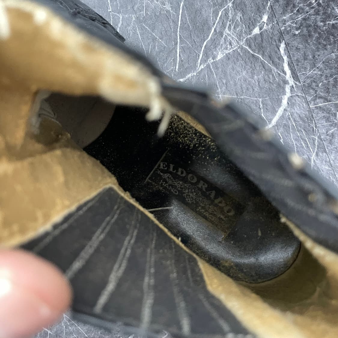 엘도라도 소가죽 모터사이클 크롬 웨스턴 부츠 상품이미지10