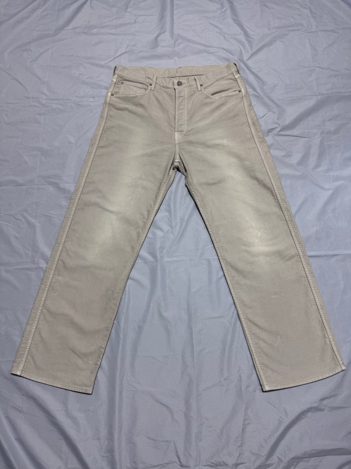 [3] 비즈빔 25aw fluxus 01 g.cords wide 베이지 상품이미지1