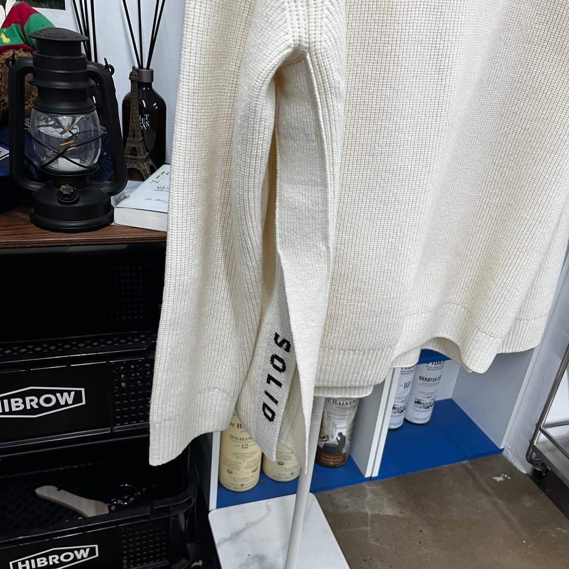 솔리드옴므 사이드로고 울니트 48 상품이미지2