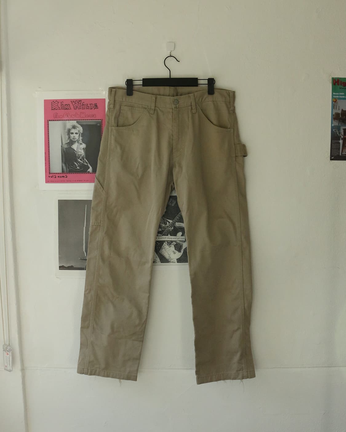  꼼데가르송 옴므 베이지 코튼 팬츠 상품이미지2