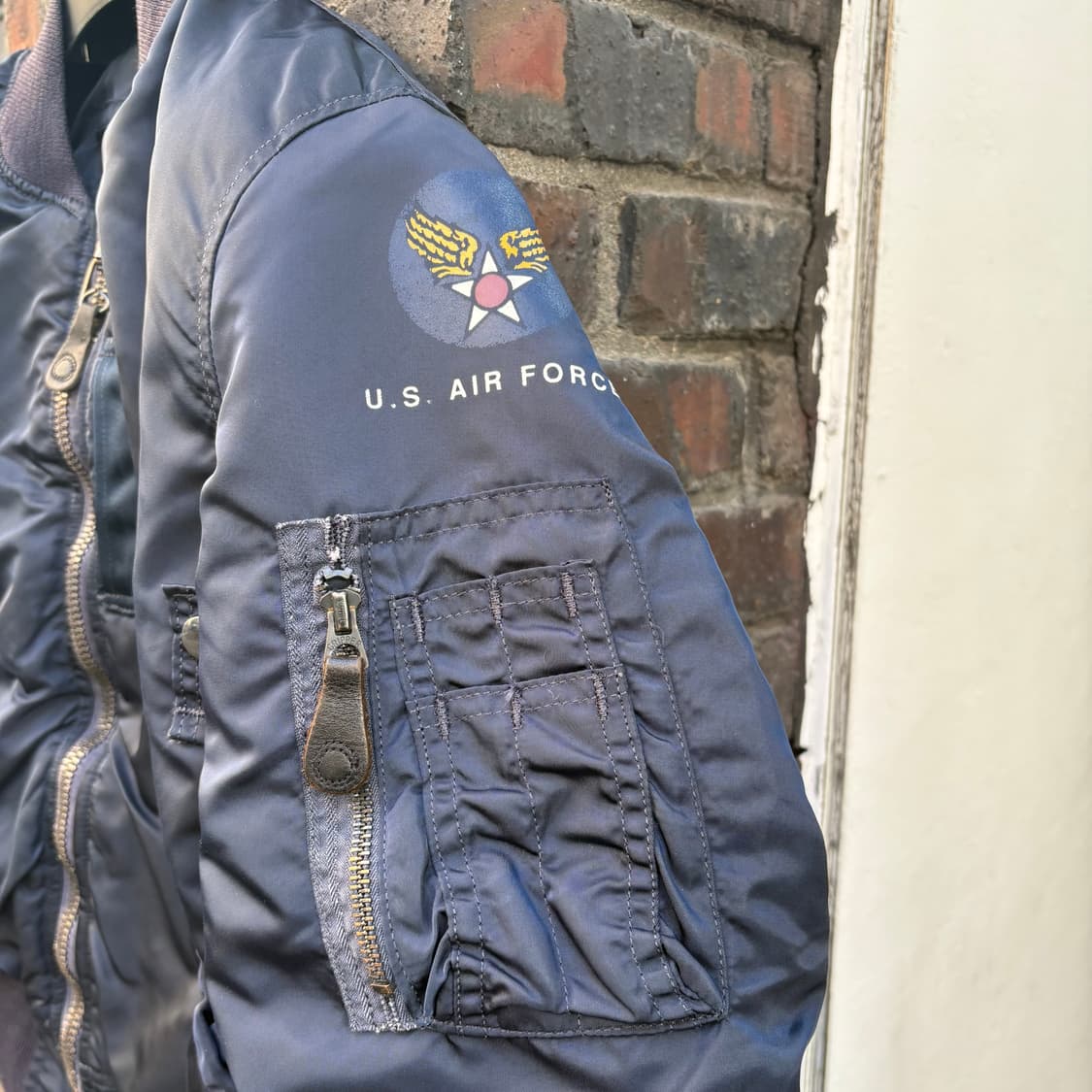 알파인더스트리 네이비 B-15C 플라이트 자켓 상품이미지3