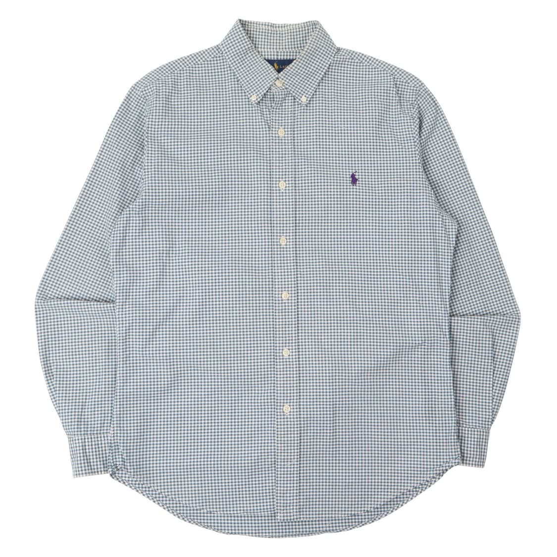 폴로 랄프로렌 스트레치 옥스포드 깅엄 체크 셔츠 상품이미지1