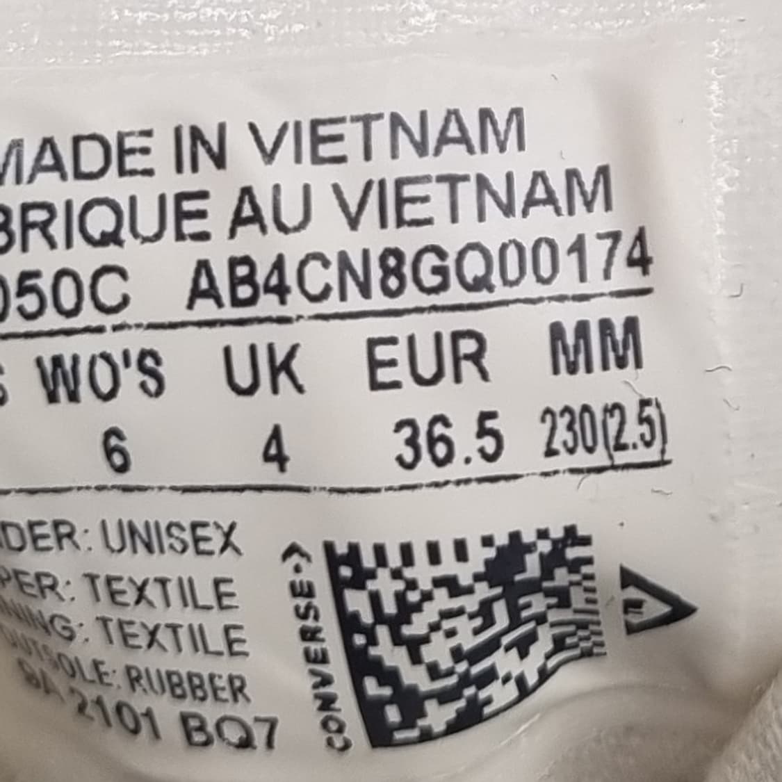 컨버스 척70 블랙 여성하이탑230 상품이미지6