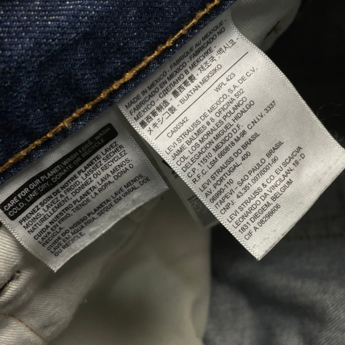 32 리바이스 504 청바지 상품이미지3