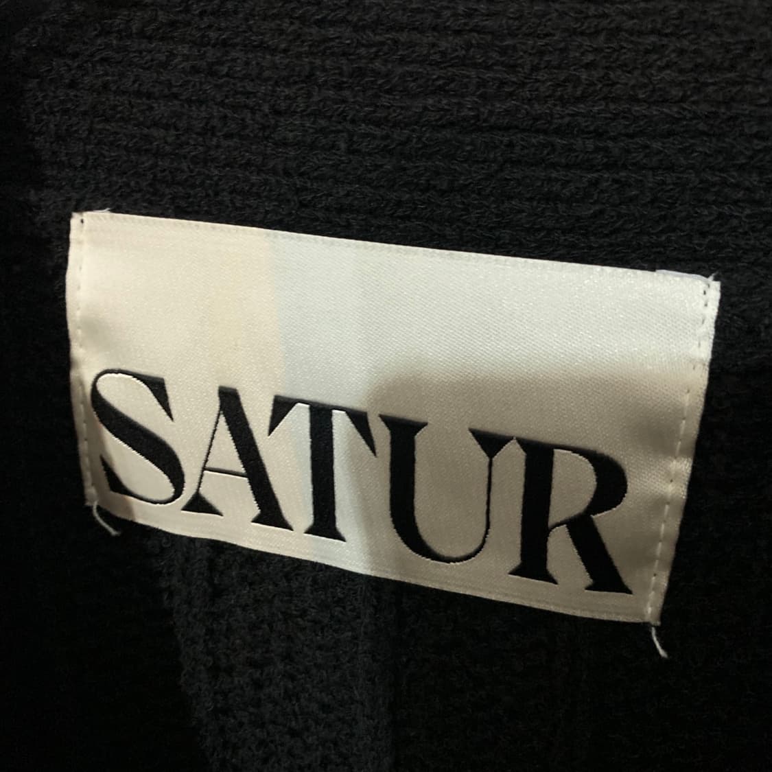 M SATUR 세터 파로 오버 사이즈 부클 가디건 상품이미지6