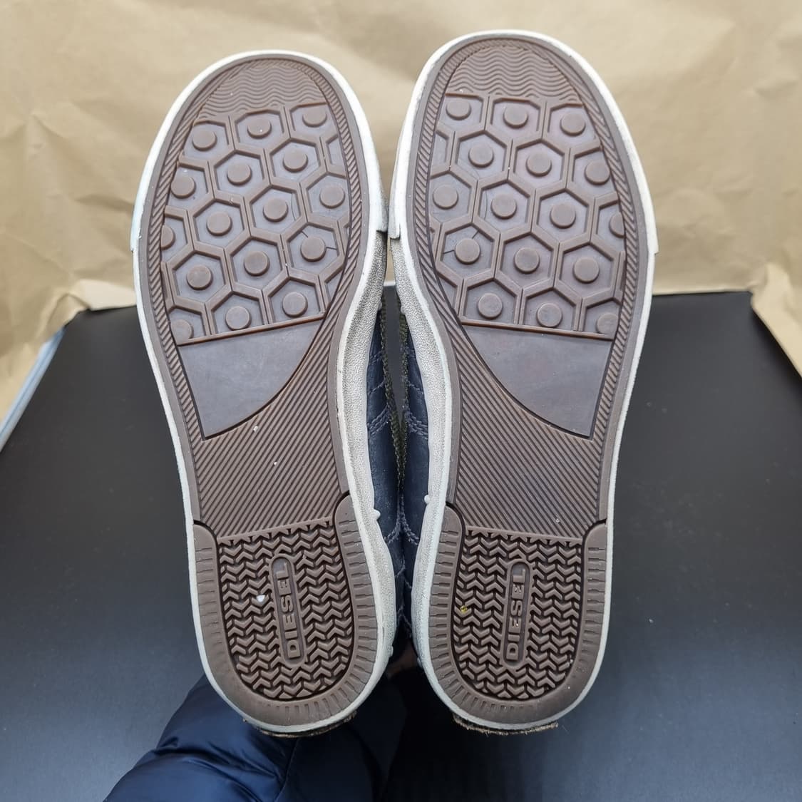 디젤 가죽 하이탑 스니커즈 270 상품이미지3