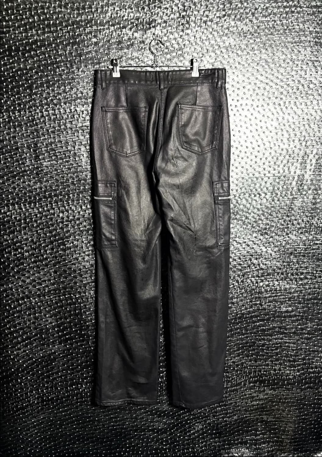 와이드 코팅 카고팬츠 상품이미지2