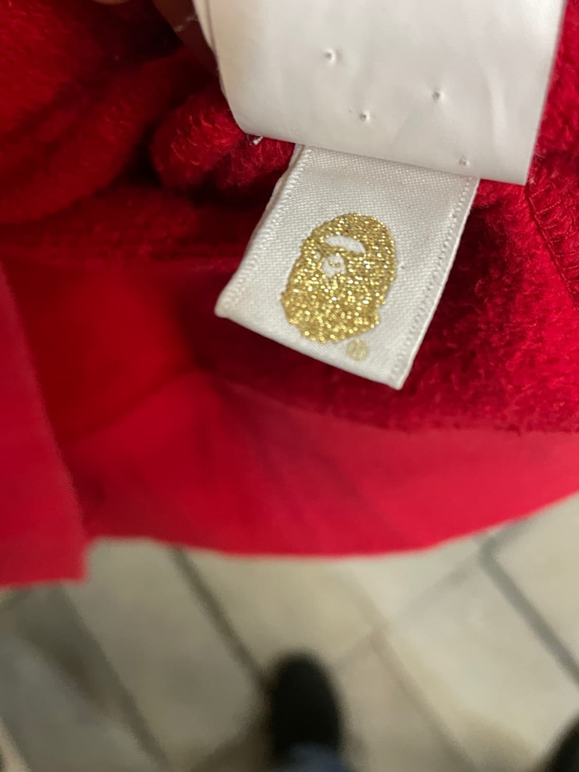 베이프 레드 카모 샤크 풀 집업 후디 상품이미지9