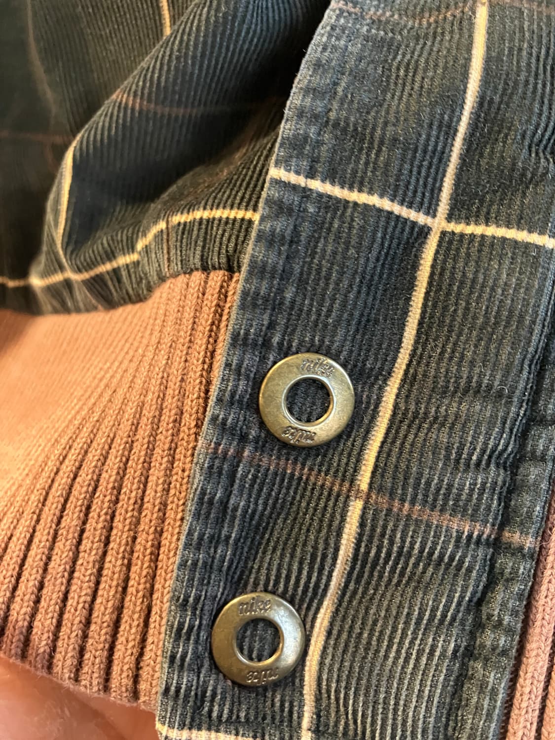 나이키 코듀로이 체크 자켓 XXL 상품이미지5