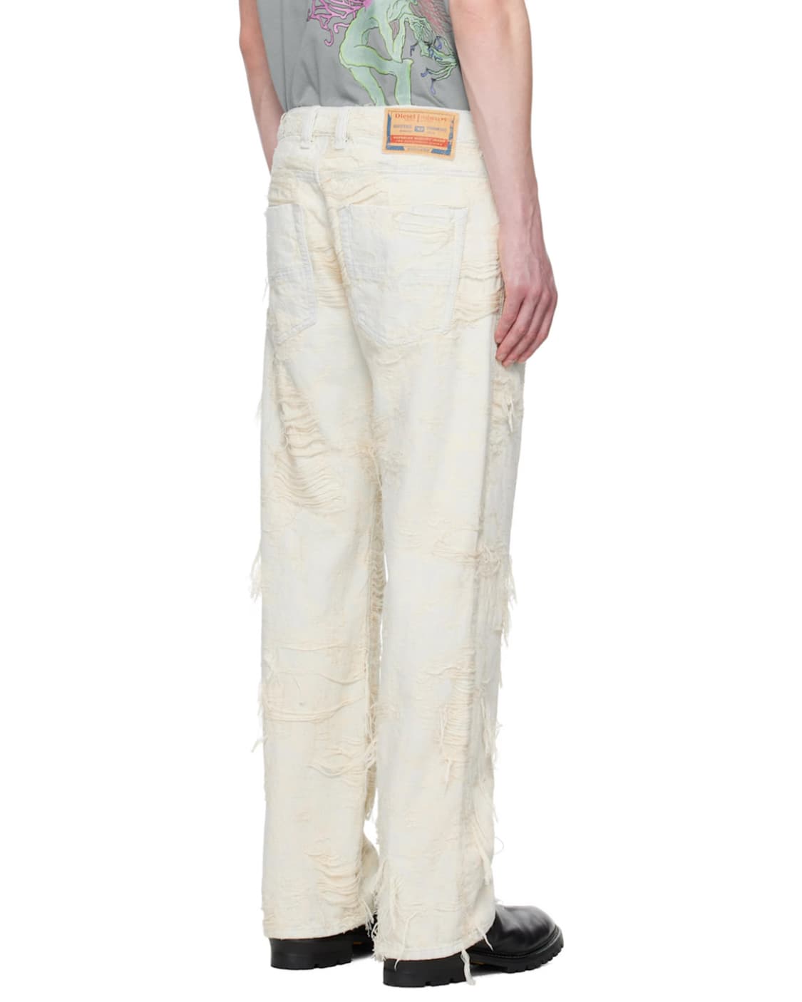 DIESEL Off-White 1980 D-Eeper-FSG Jeans 상품이미지2