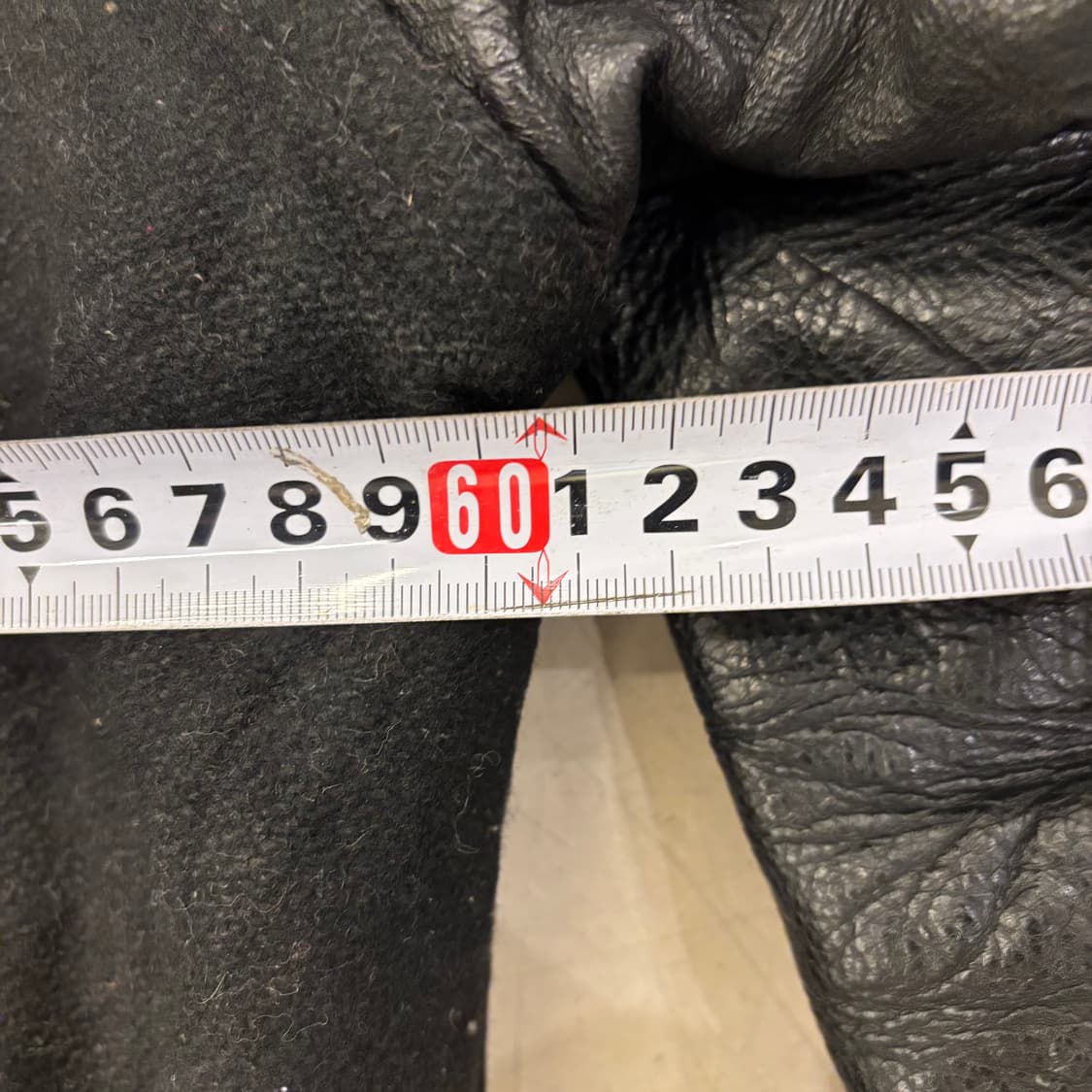 Usa Holloway 리얼레더 패치 바시티 자켓 상품이미지7