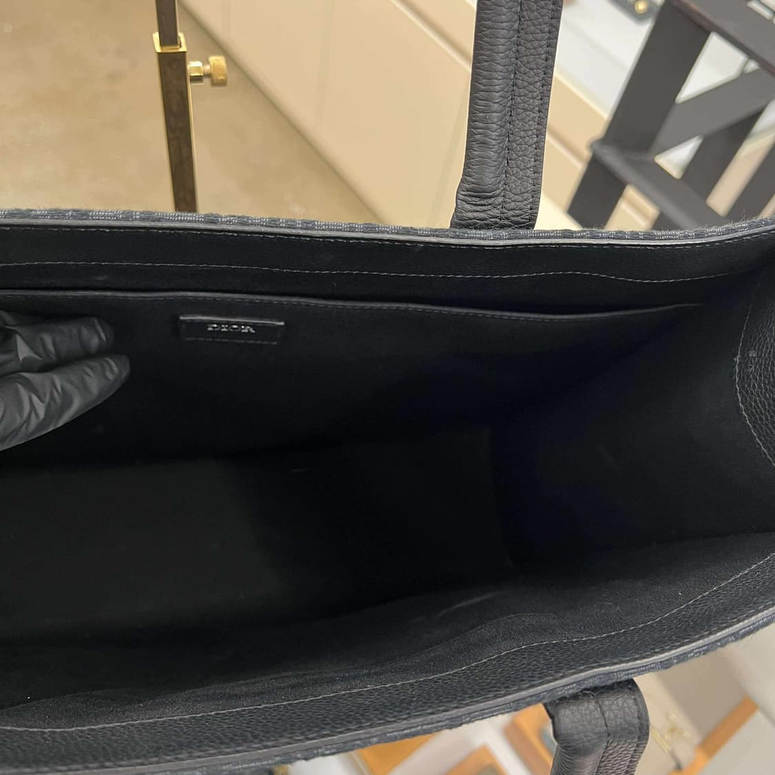 [정품]디올 오블리크 사파리 토트백 상품이미지4