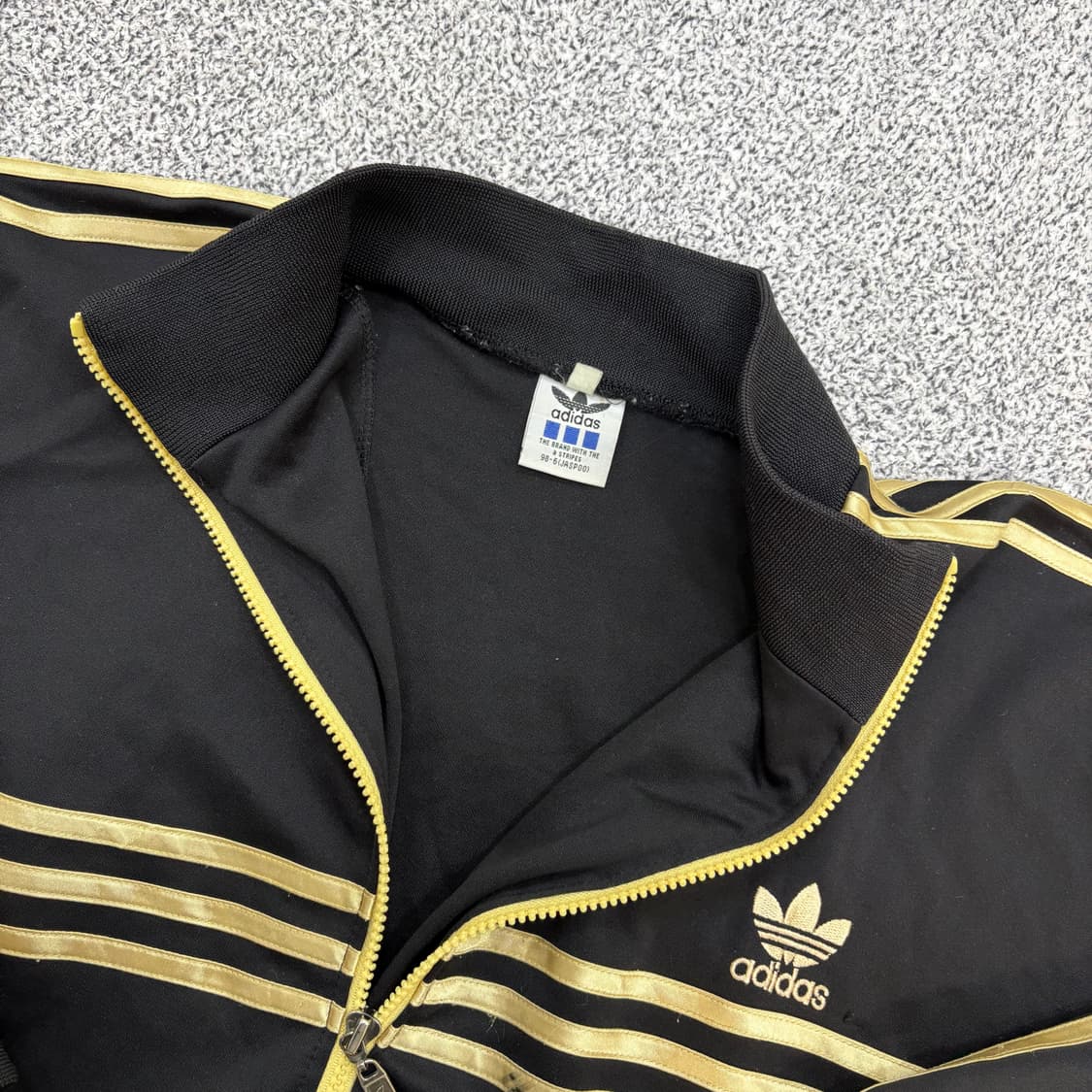 실측 아디다스 골드 파이어버드 슈즈 져지 0303J 상품이미지2