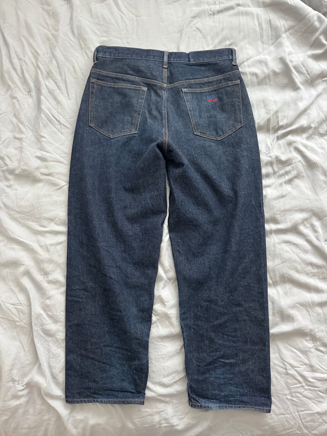 슈프림 배기진 32 셀비지 인디고 상품이미지2