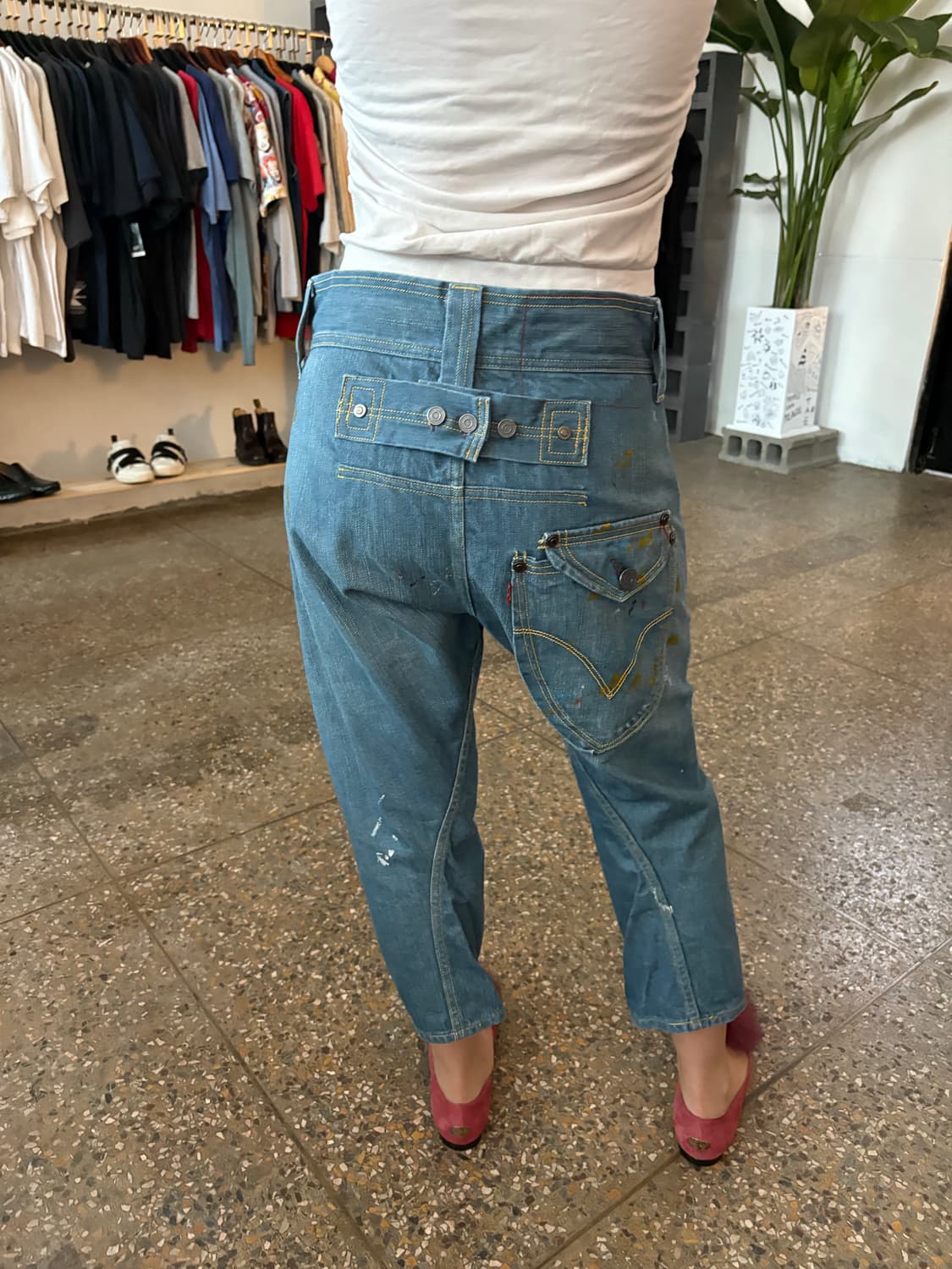 Levis 엔지니어드 진 신치백 반바지 상품이미지1