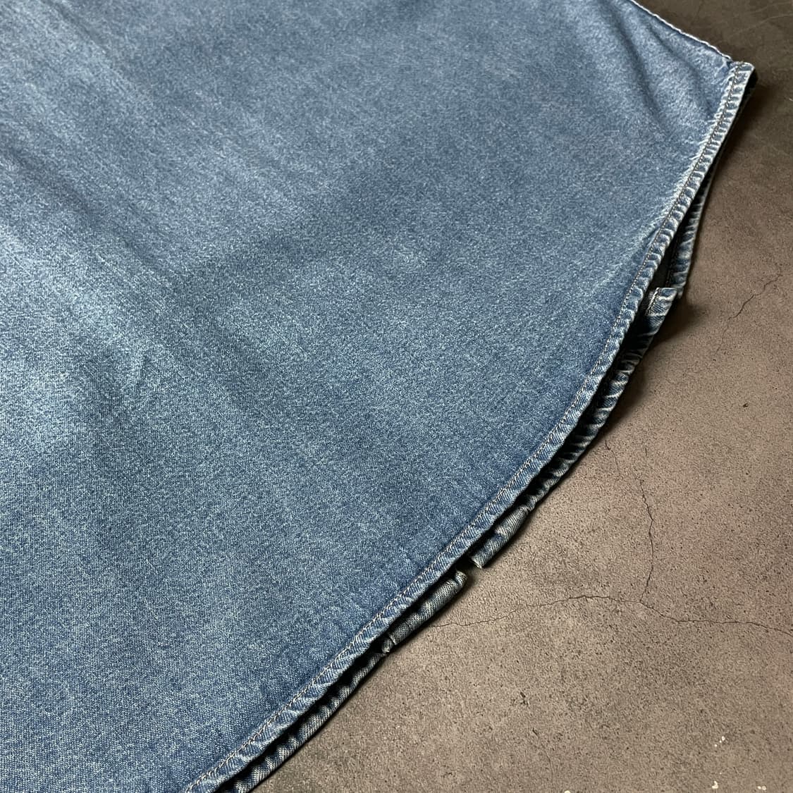 UPSTREAM 빈티지 데님 코튼 셔츠 A00520 상품이미지8