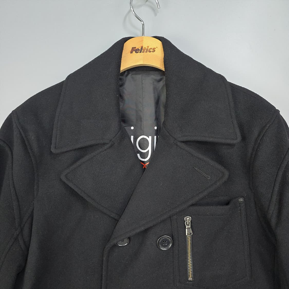 캘빈클라인 울캐시미어 피코트 M 상품이미지2