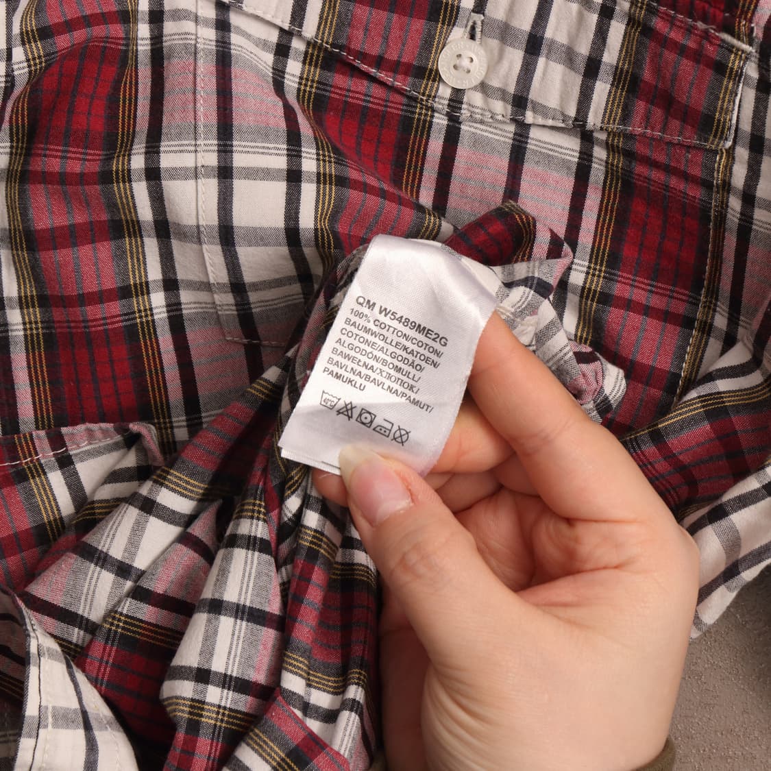 90'S 랭글러 체크 워크셔츠 A1659 상품이미지4