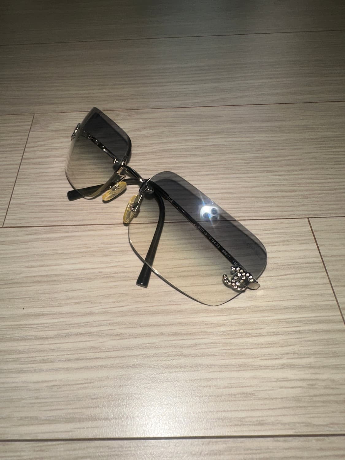 Chanel 샤넬 큐빅 로고 선글라스 안경 상품이미지1