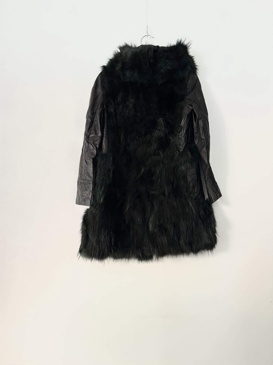 Lush chic fur leather jacket /퍼 레더 자켓 상품이미지8