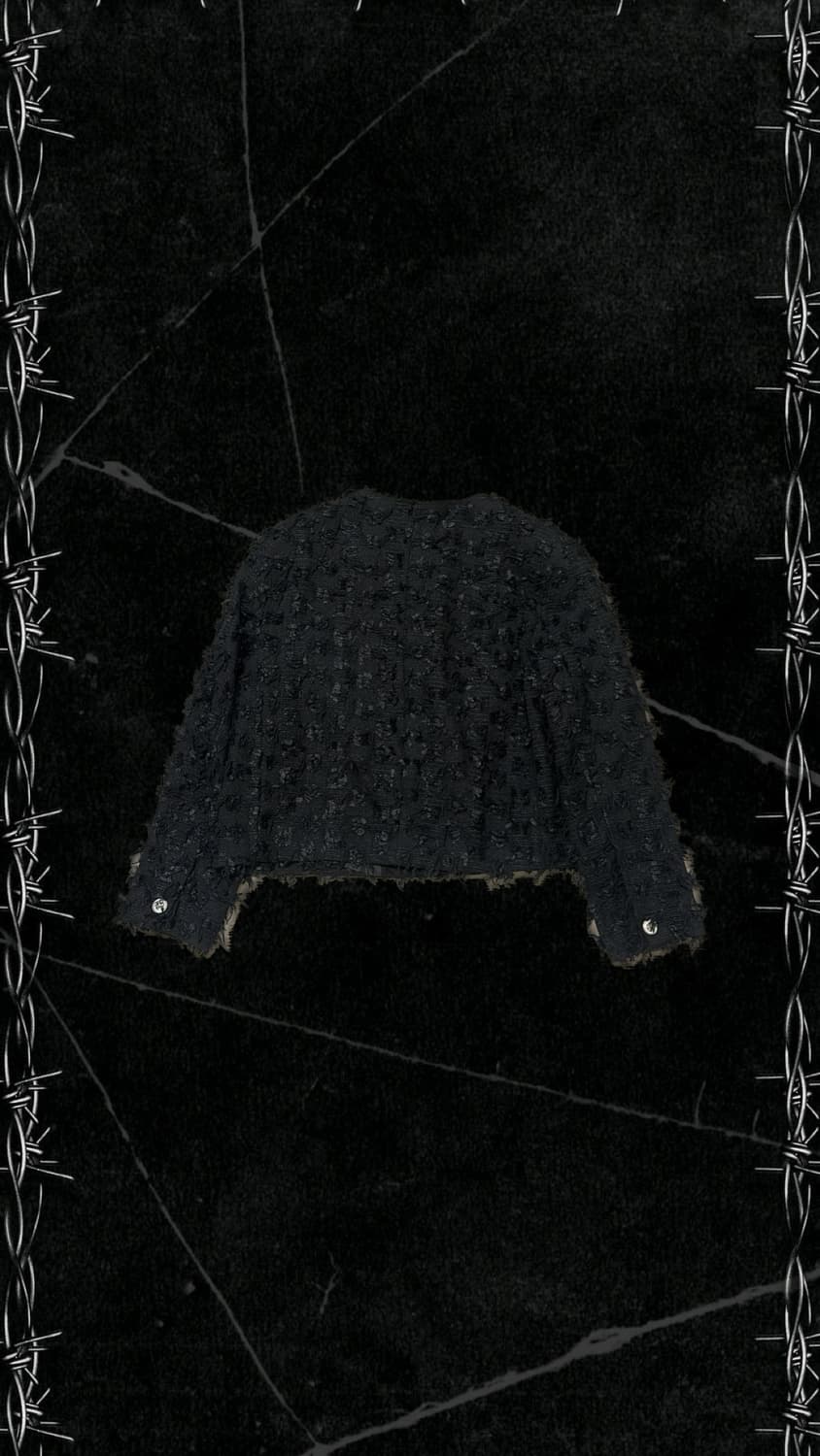 Miley fringe Crop jacket 상품이미지2