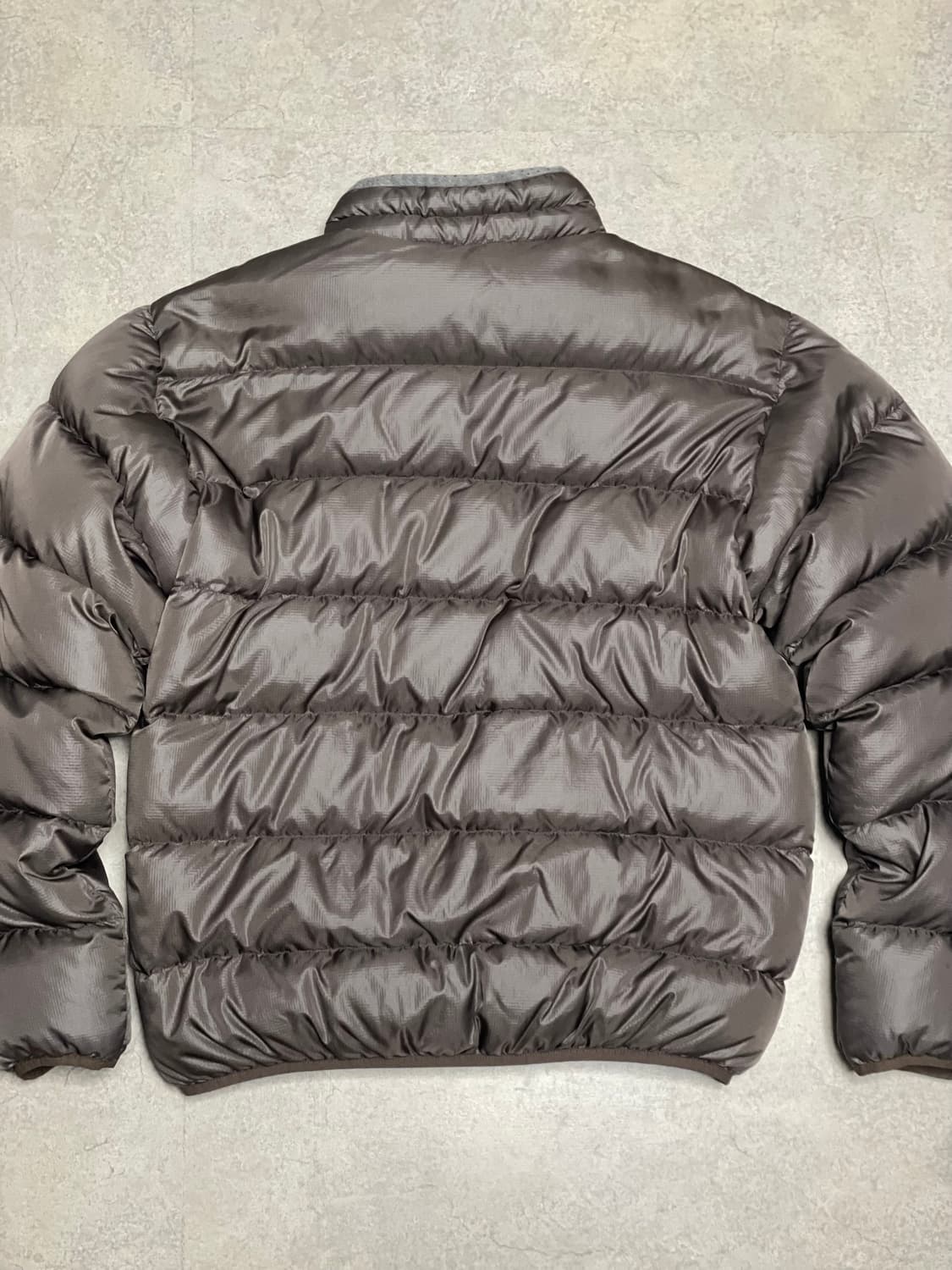 빈티지 몽벨 라이트 알파인 구스 다운 패딩 자켓 초코 브라운 모카 무스 상품이미지4