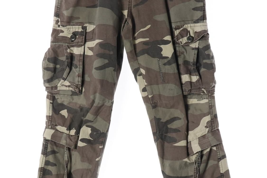 ELTOO 빈티지 카모플라쥬 멀티포켓 카고 팬츠 L 상품이미지4