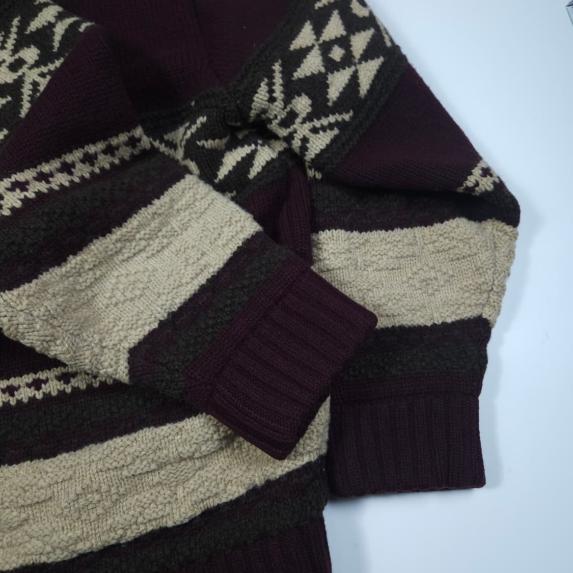 빈폴 오버핏 니트 집업  상품이미지5