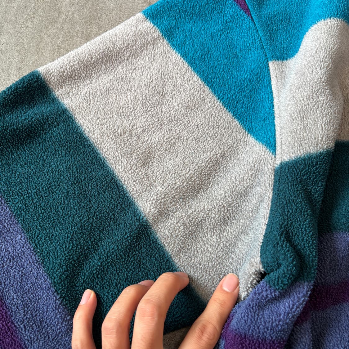 90s L.L.bean 90년대 생산 엘엘빈 스트라이프 신칠라 스냅티 상품이미지7