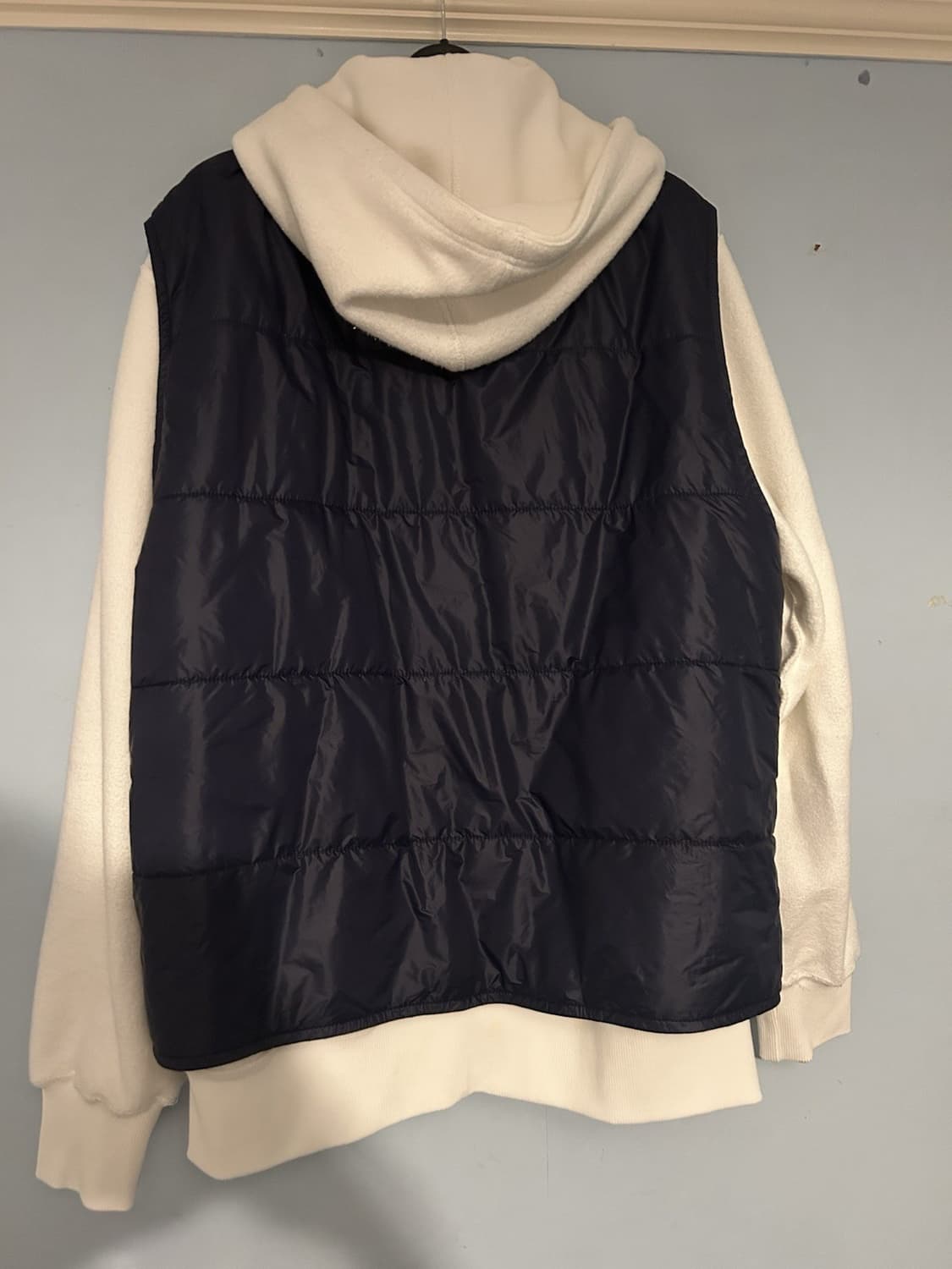 팔라스 리버시블 베스트 후드 소프트 화이트 상품이미지3