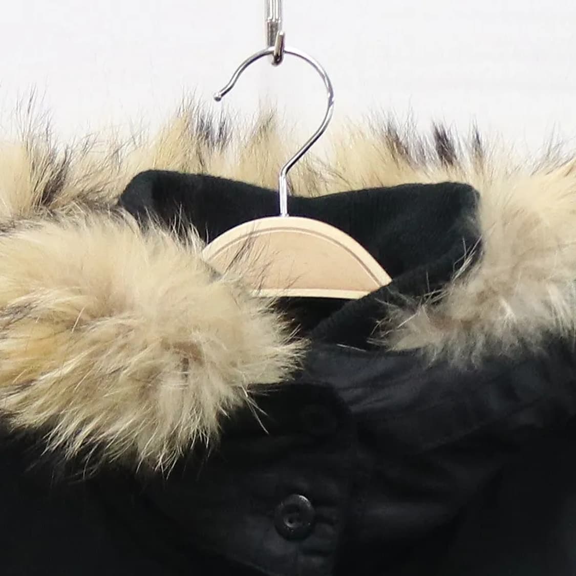 마우지 블랙 울혼방 야상 자켓 60623 상품이미지5