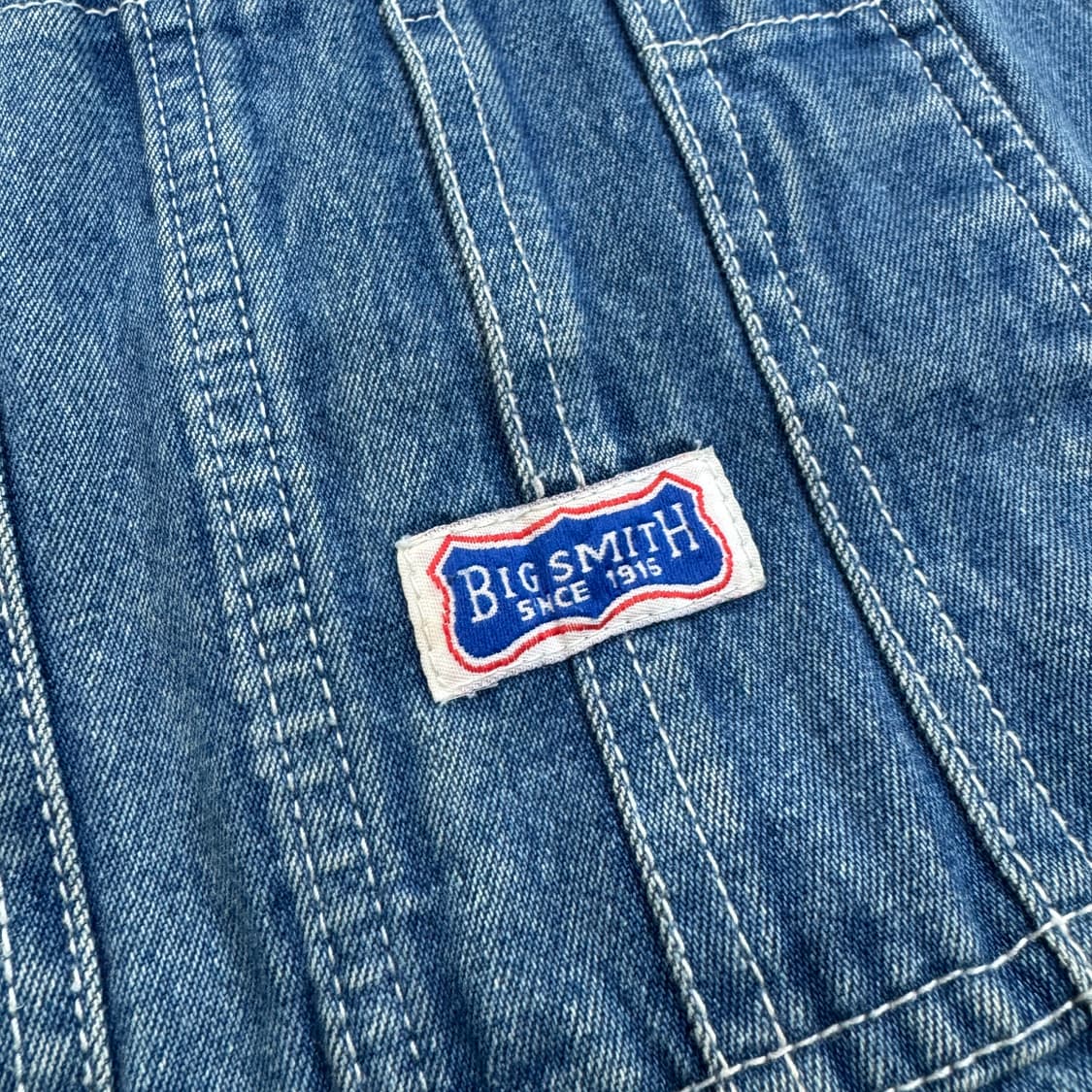 BIG SMITH 워크 멜빵 데님 오버롤 상품이미지5