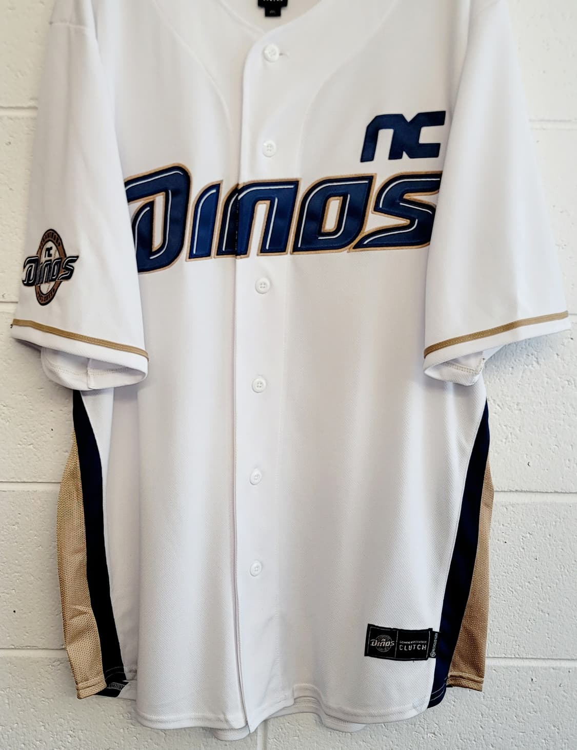 [120.4XL.빅사이즈] NC다이노스 홈 져지(유니폼) 판매 상품이미지4