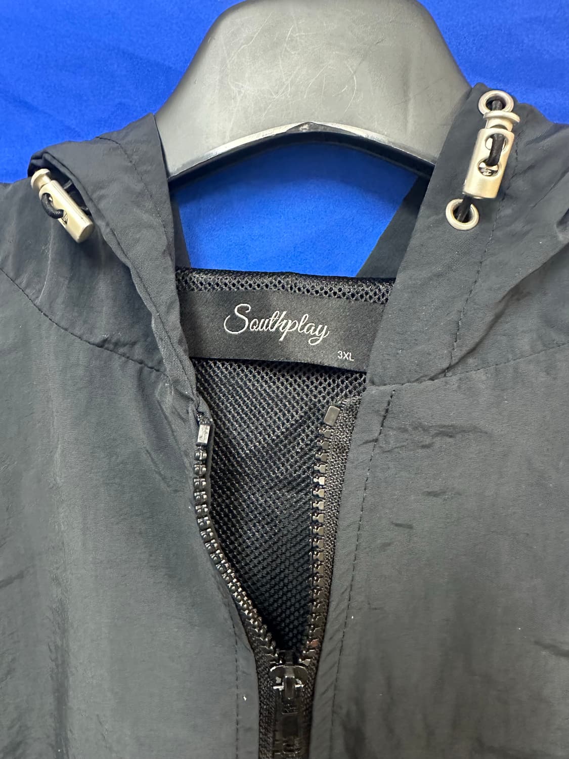 빈티지 스트릿 와일드 오버핏 바람막이3xL115 상품이미지4