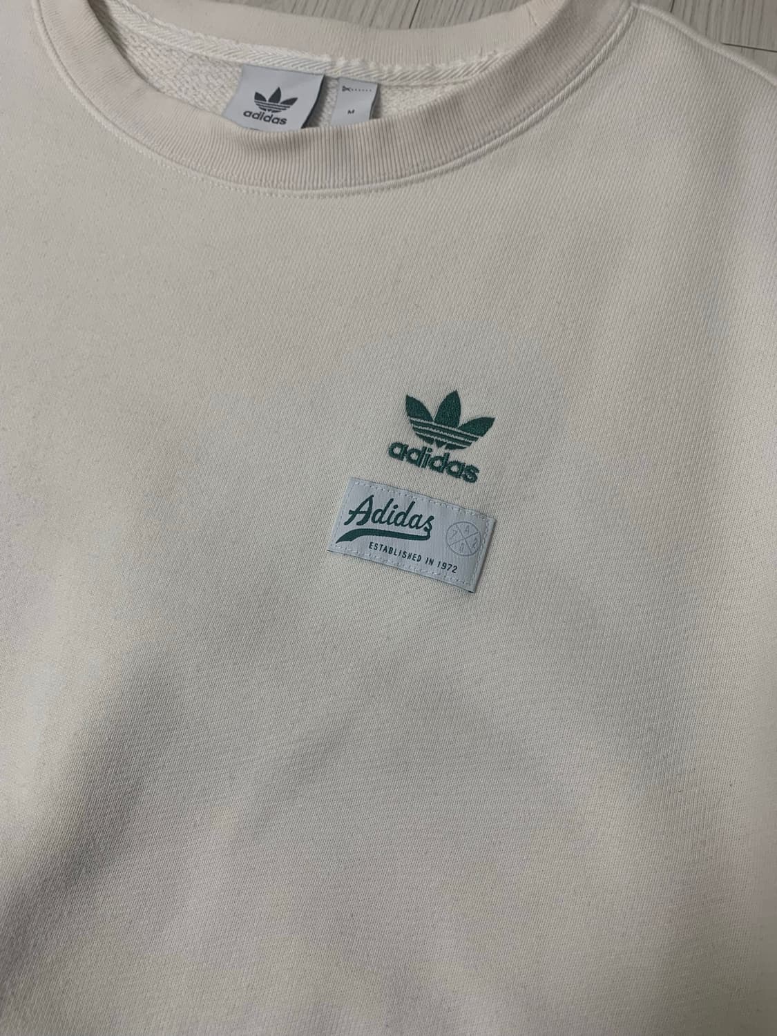 아디다스 파이어버드 로고포인트 맨투맨 상품이미지2