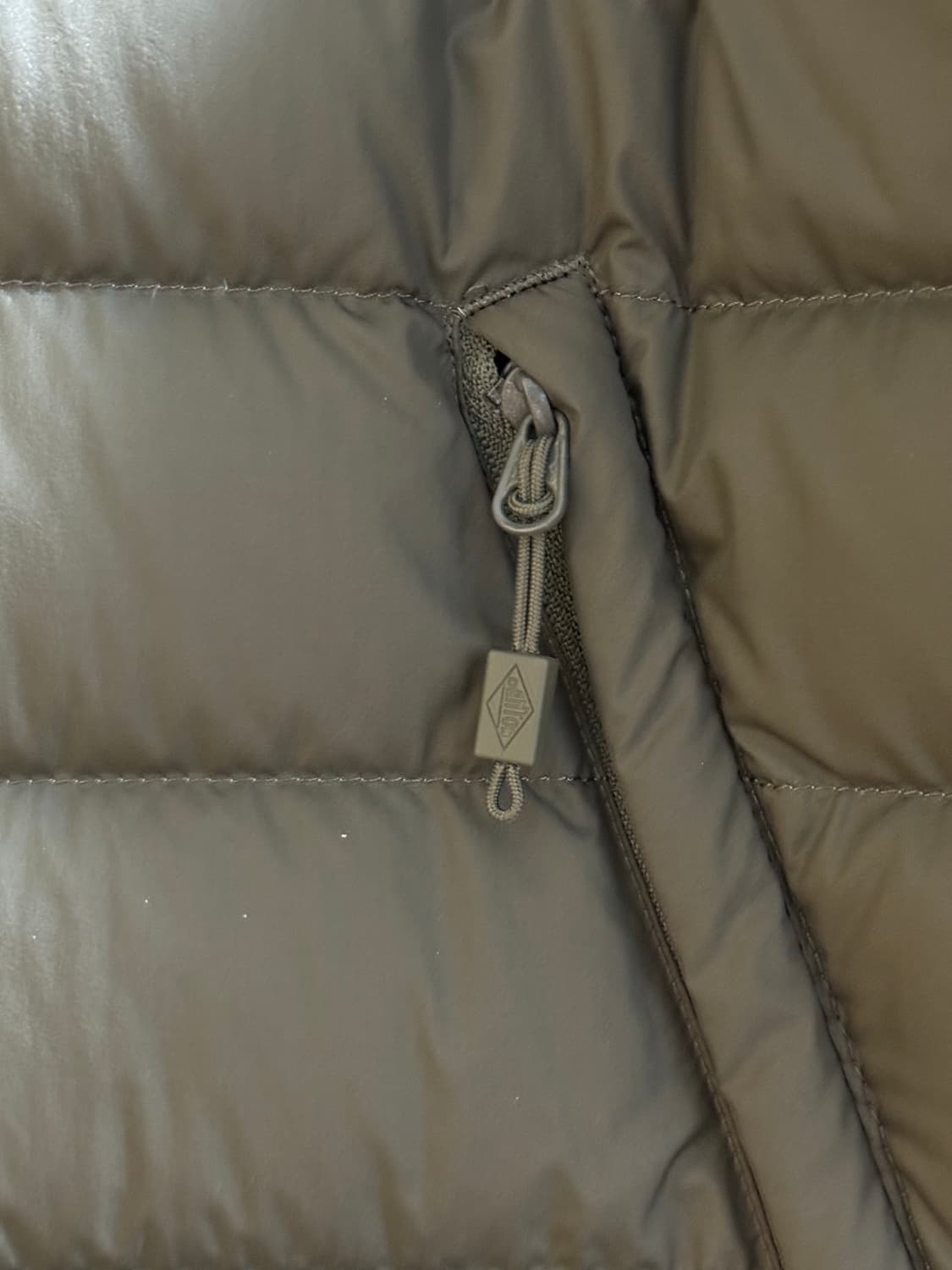 단톤 경량패딩 (카키) 상품이미지5